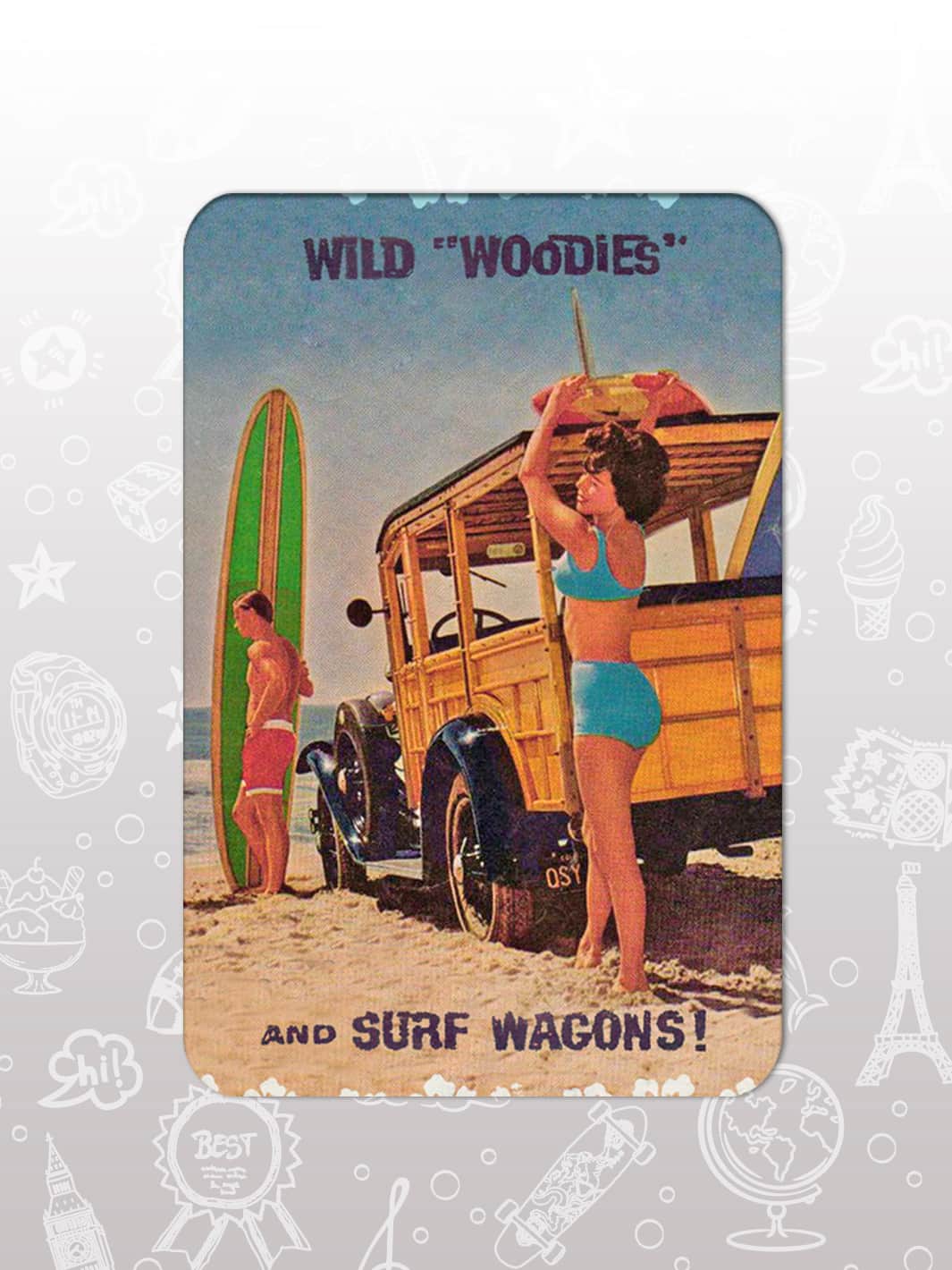 Bag Tag Set - Surf