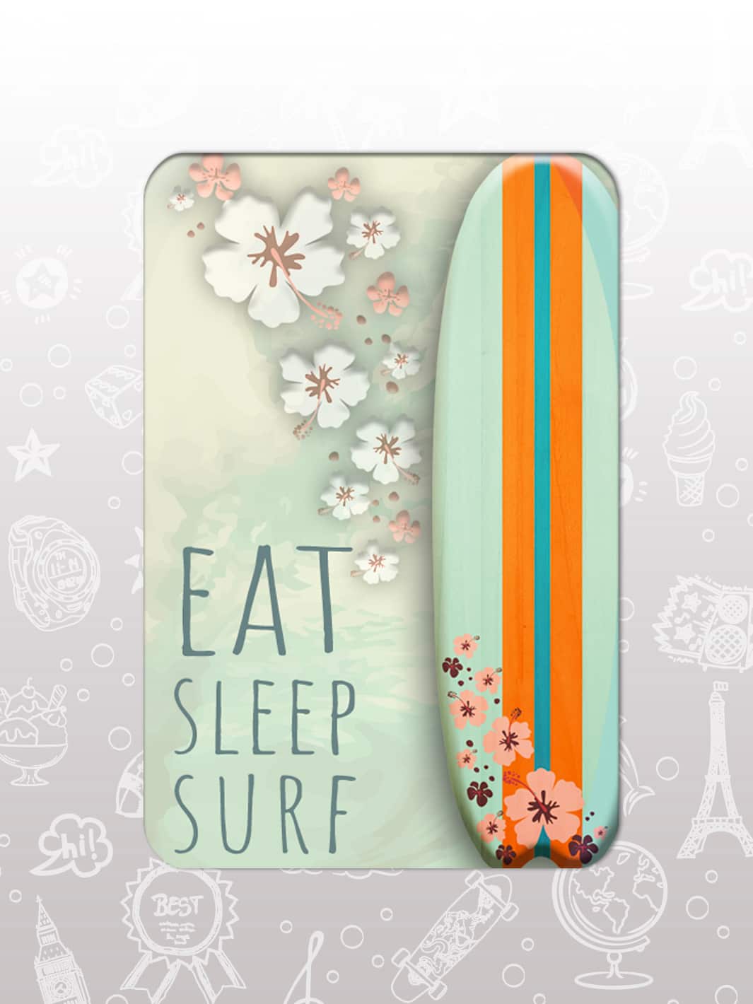 Bag Tag Swap Pack - Surf