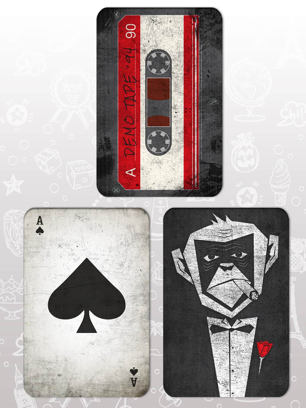 Bag Tag Swap Pack - Ace