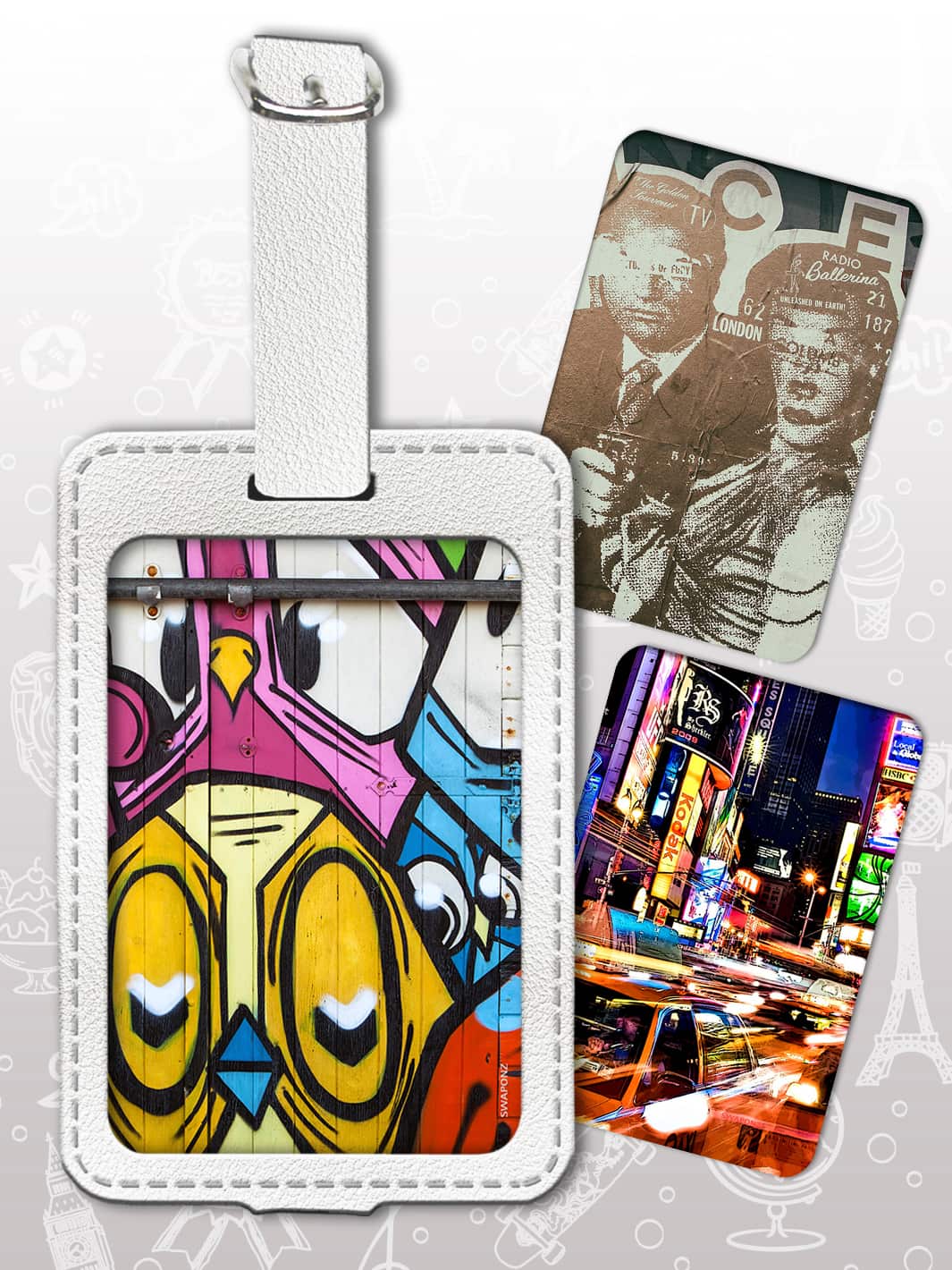Bag Tag Set - Urban