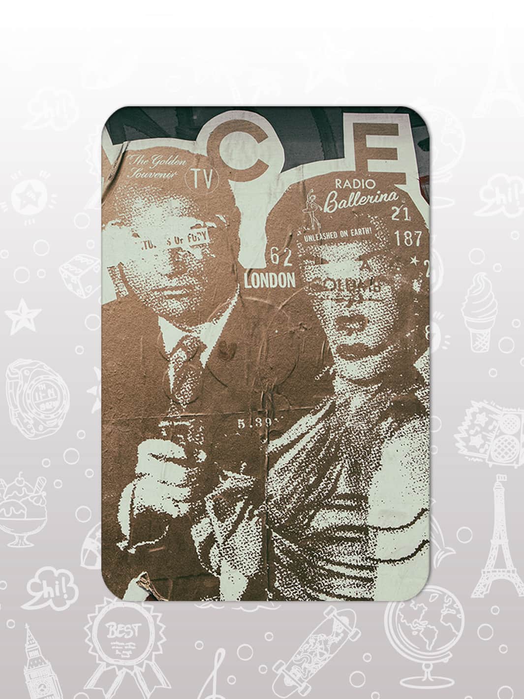 Bag Tag Set - Urban