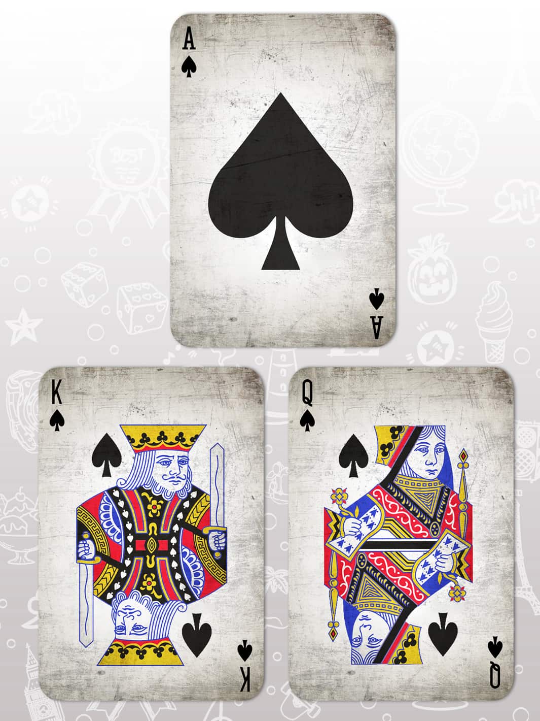Bag Tag Swap Pack - Poker