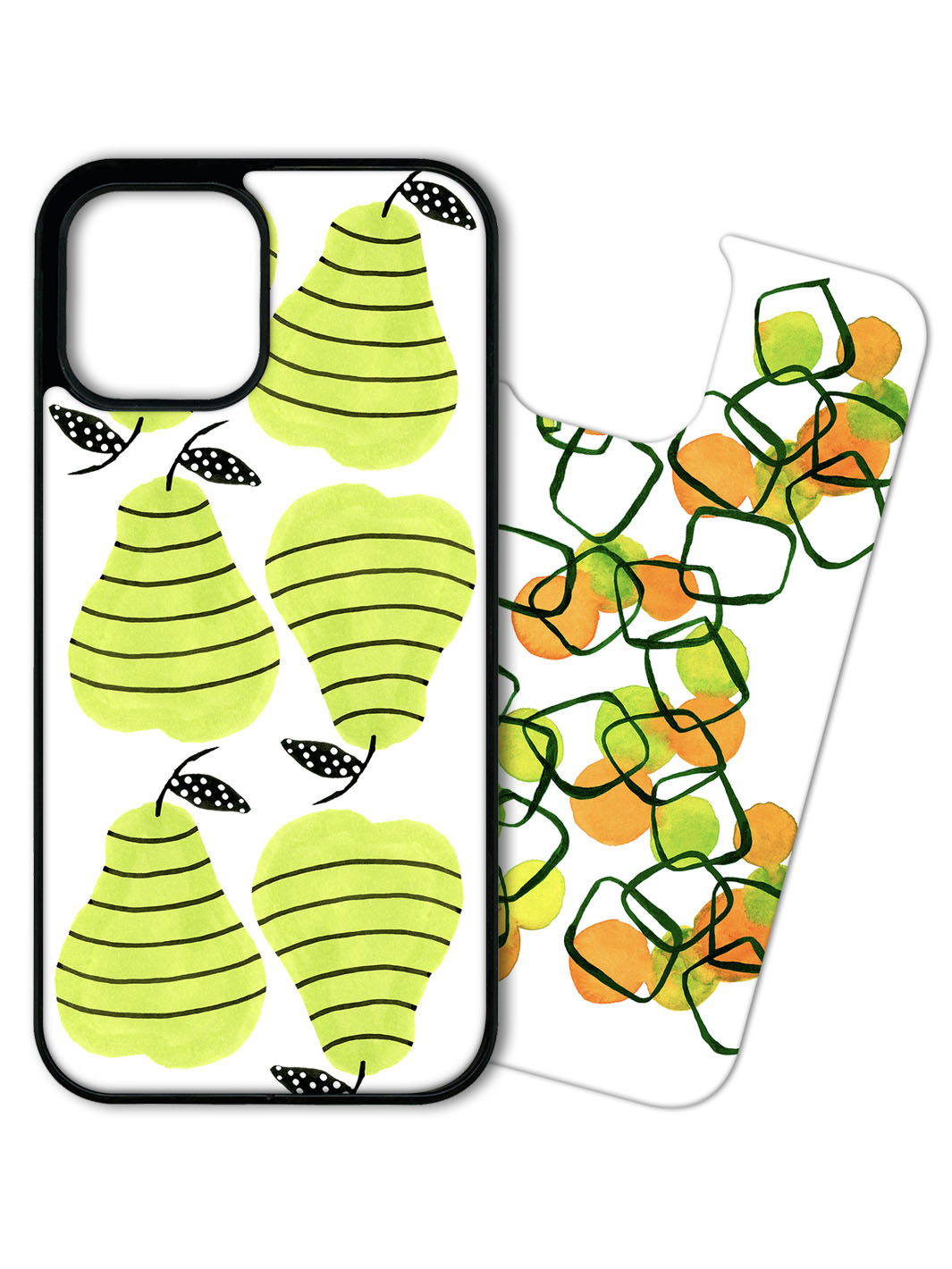 Phone Case Set - Fruity Green