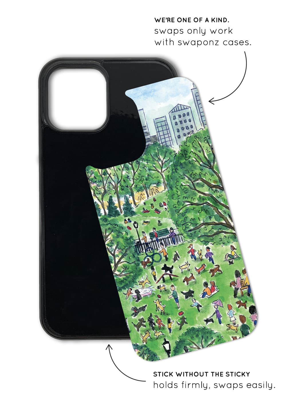 Phone Case Set - Dog Park