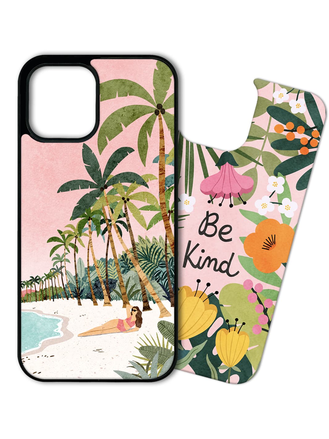 Phone Case Set - Tropical Vibes