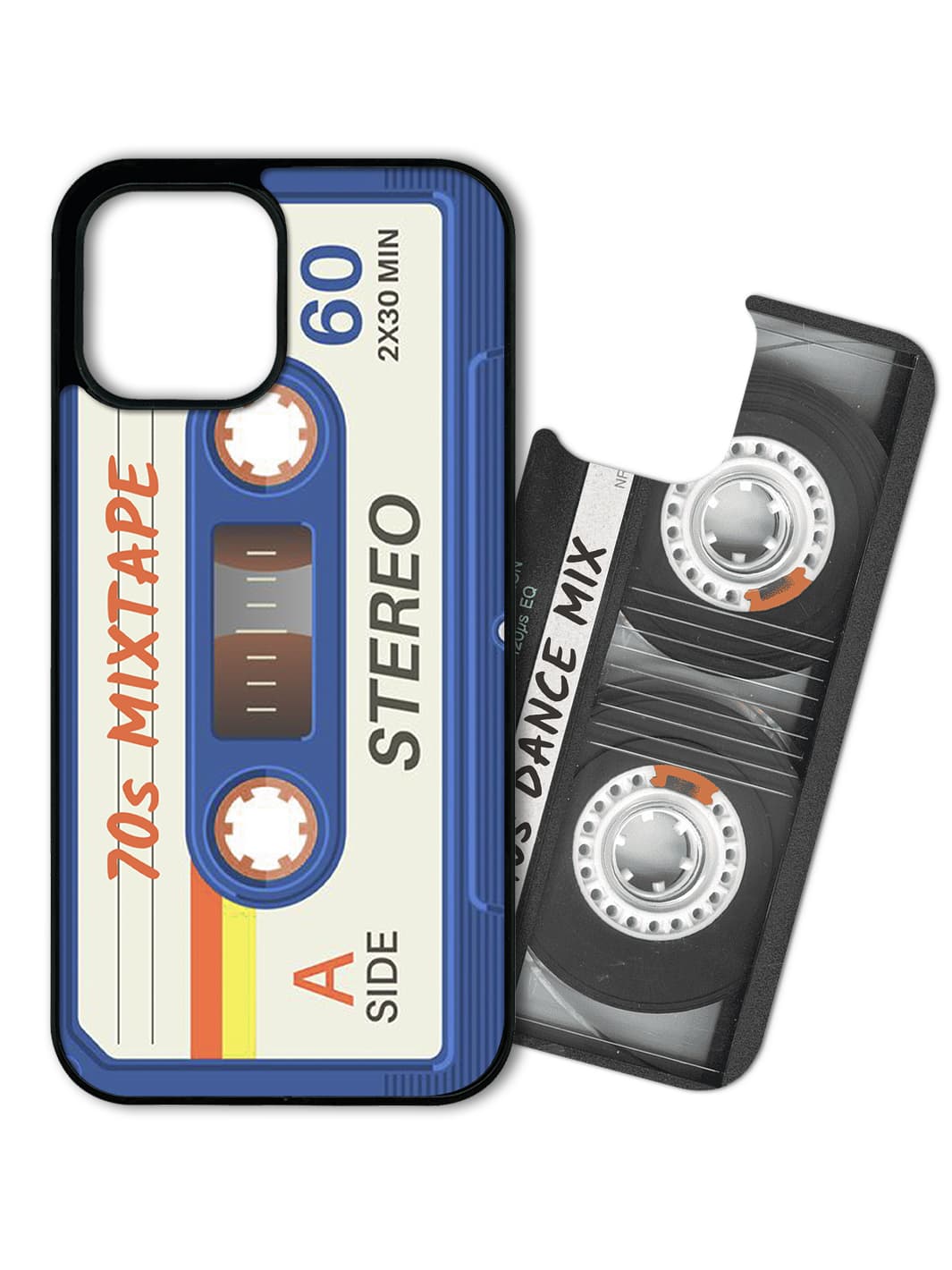 Phone Case Set - Retro Cassette