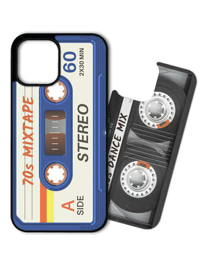 Phone Case Set - Retro Cassette
