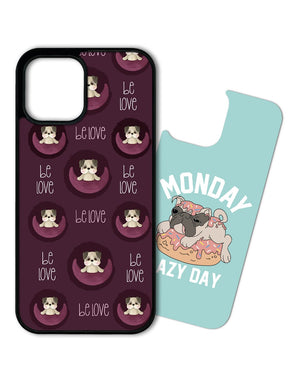 Phone Case Set - Lazy Dog