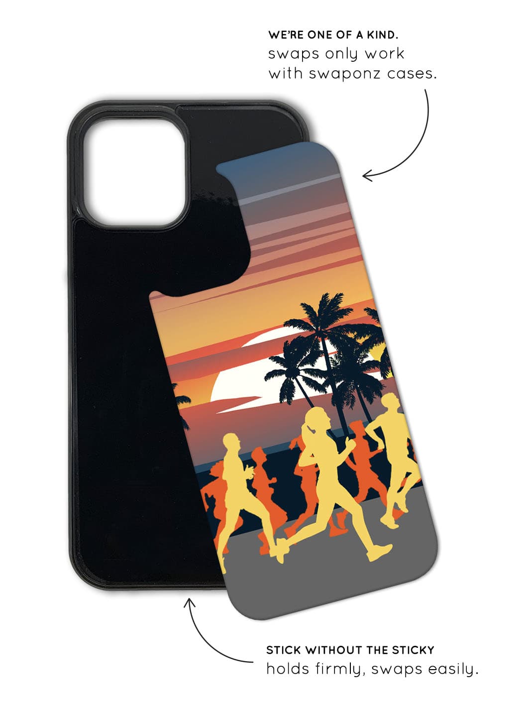 Phone Case Set - Beach Running