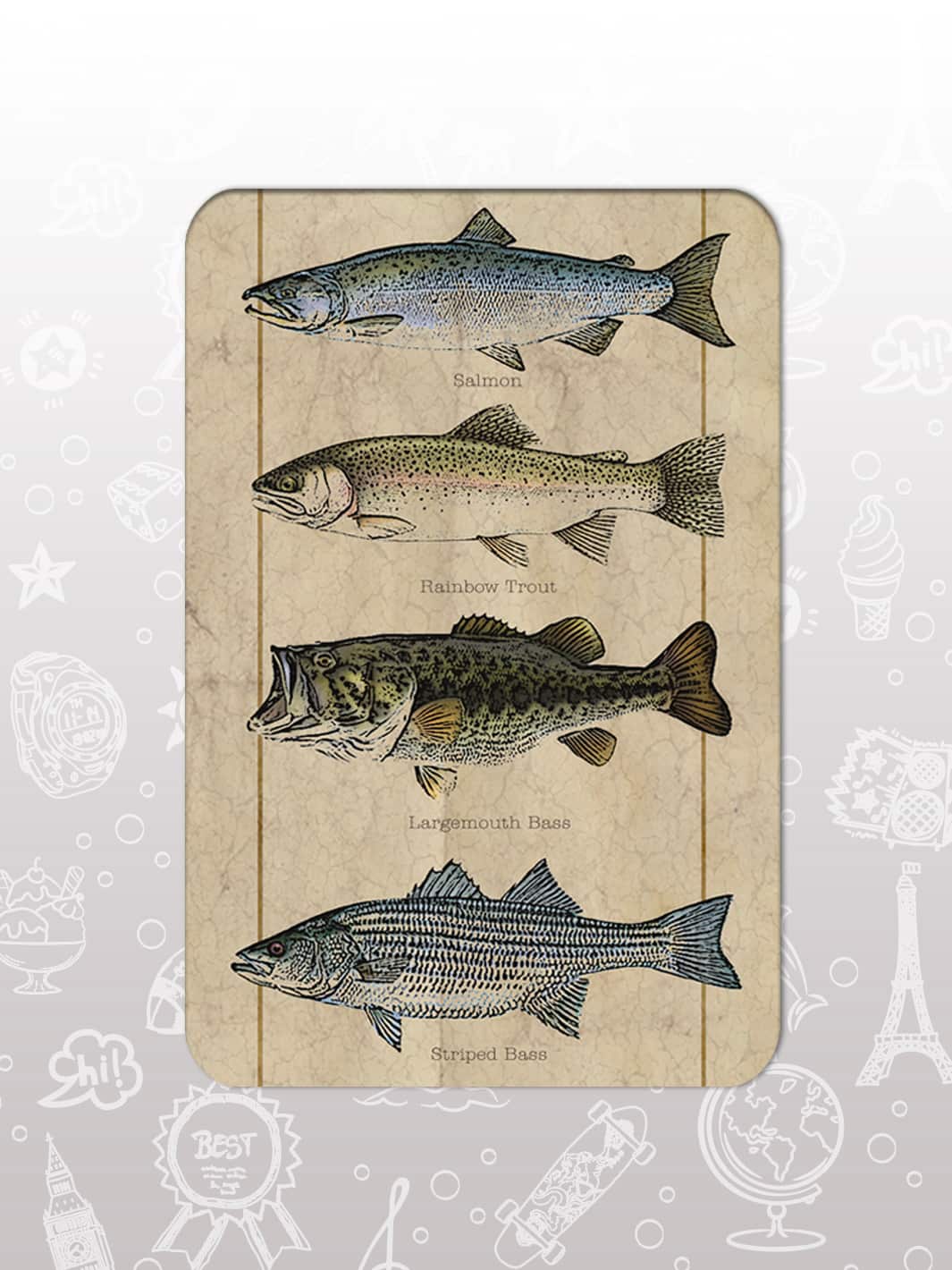 Bag Tag Swap Pack - Fly Fishing