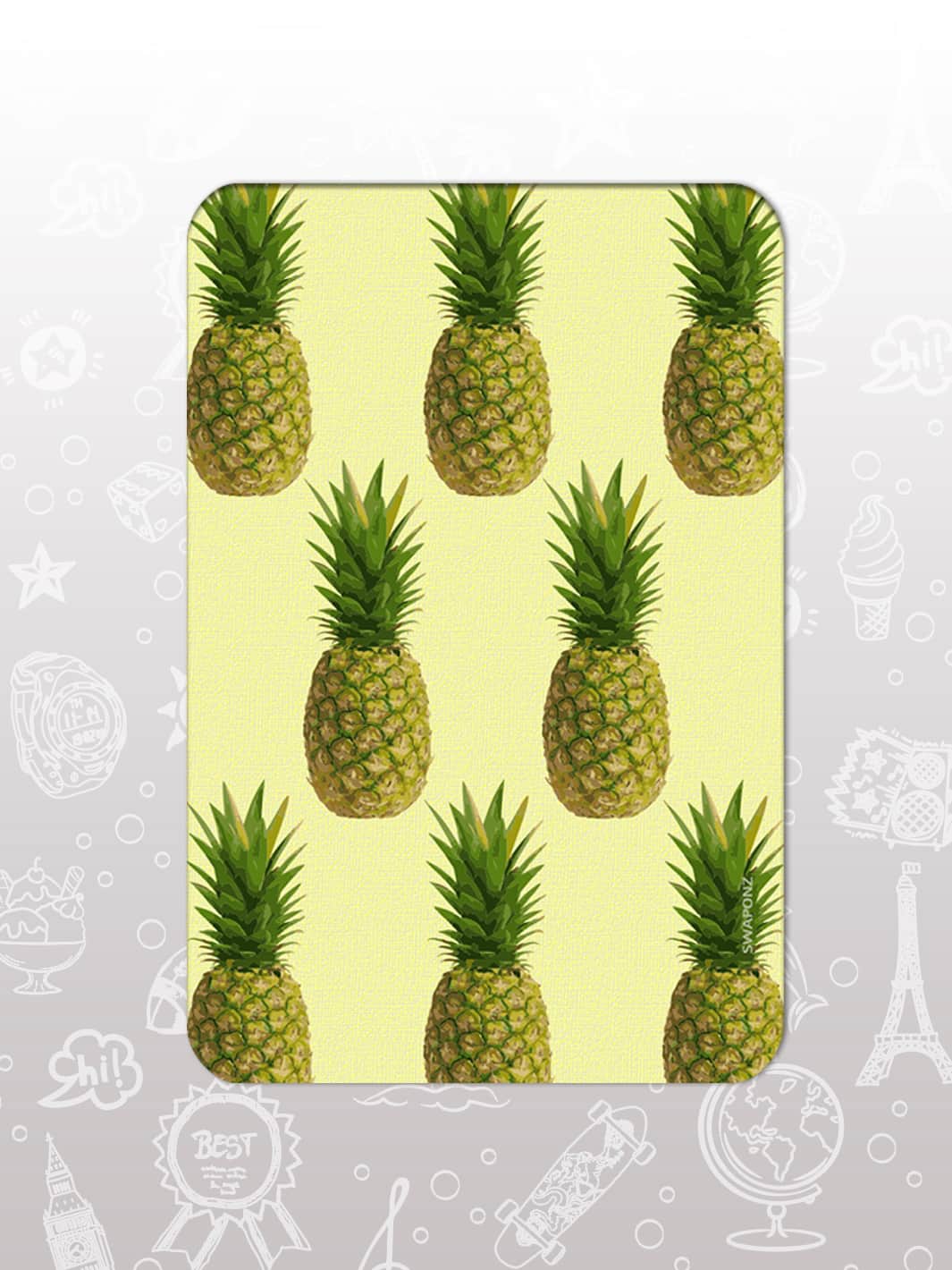 Bag Tag Set - Pineapple