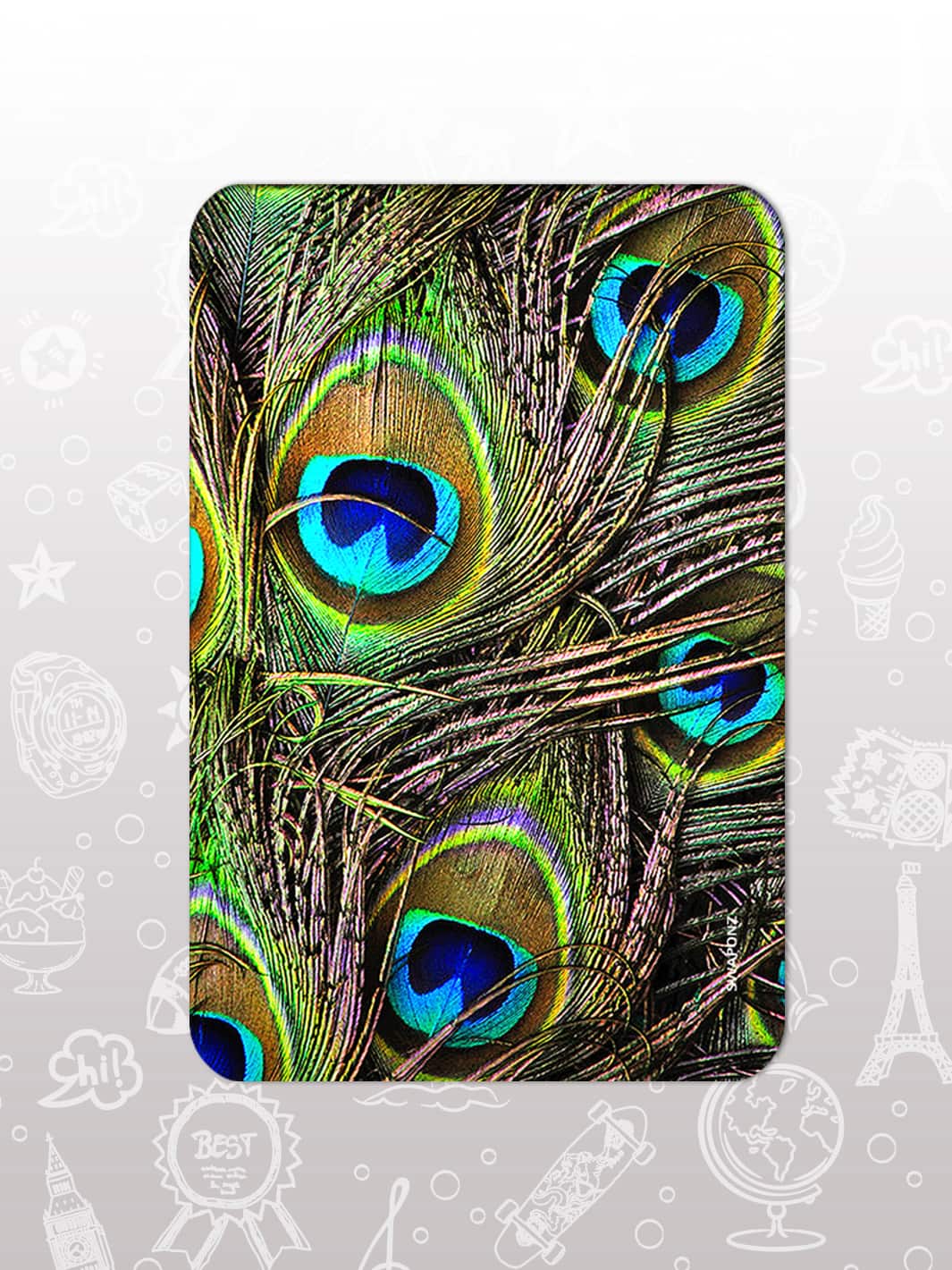 Bag Tag Set - Peacock