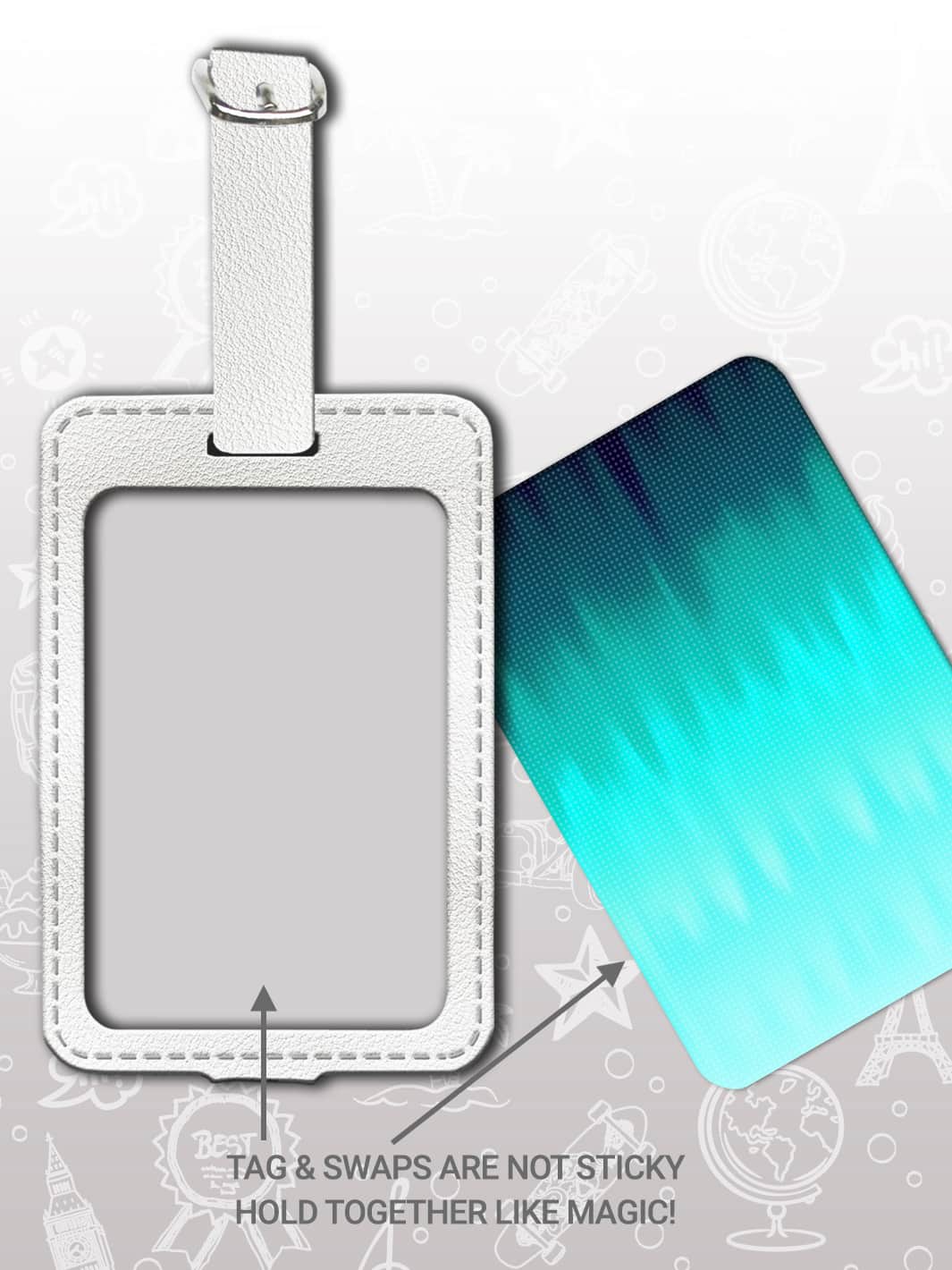 Bag Tag Set - Ombre