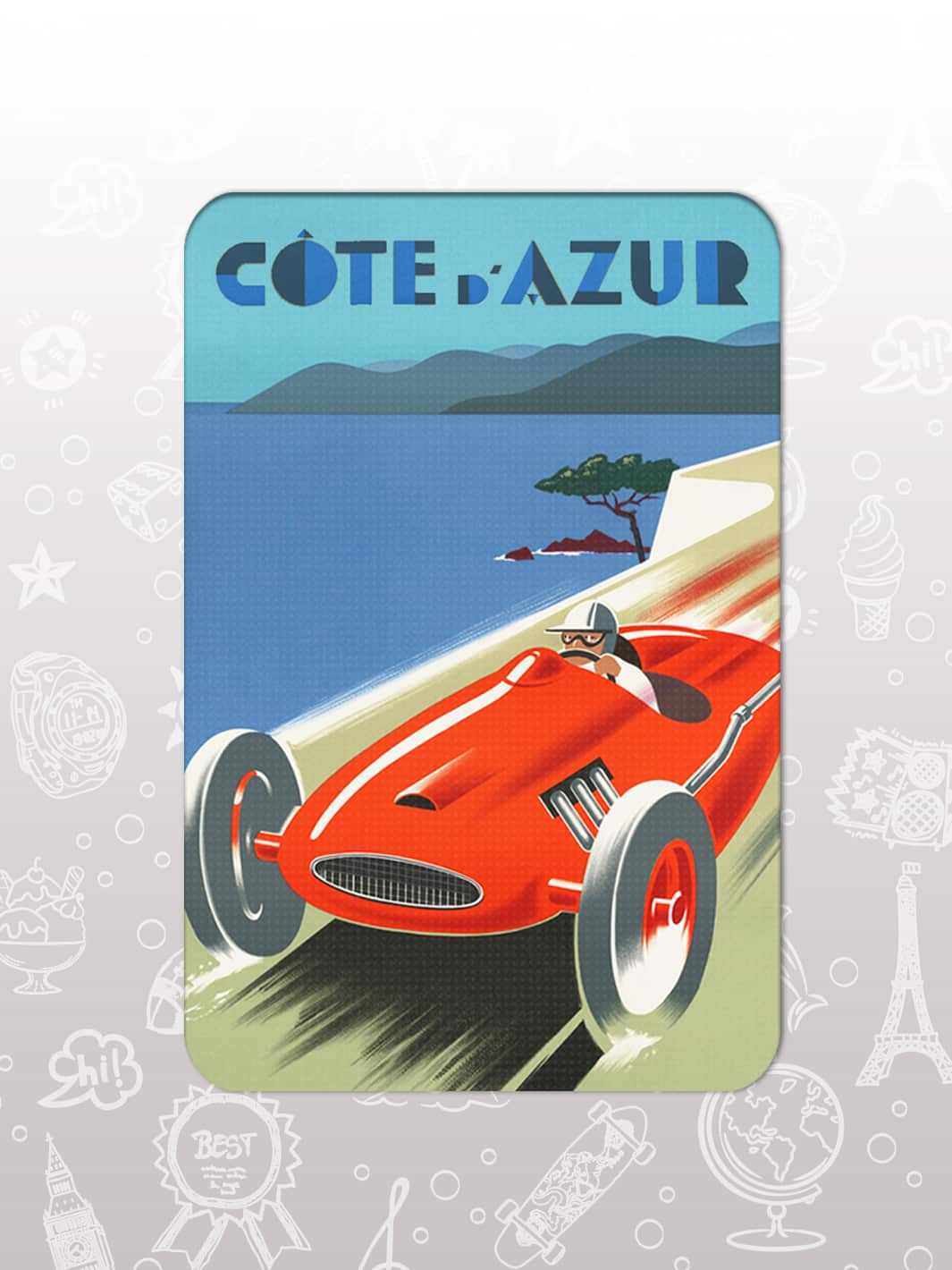 Bag Tag Set - Racing