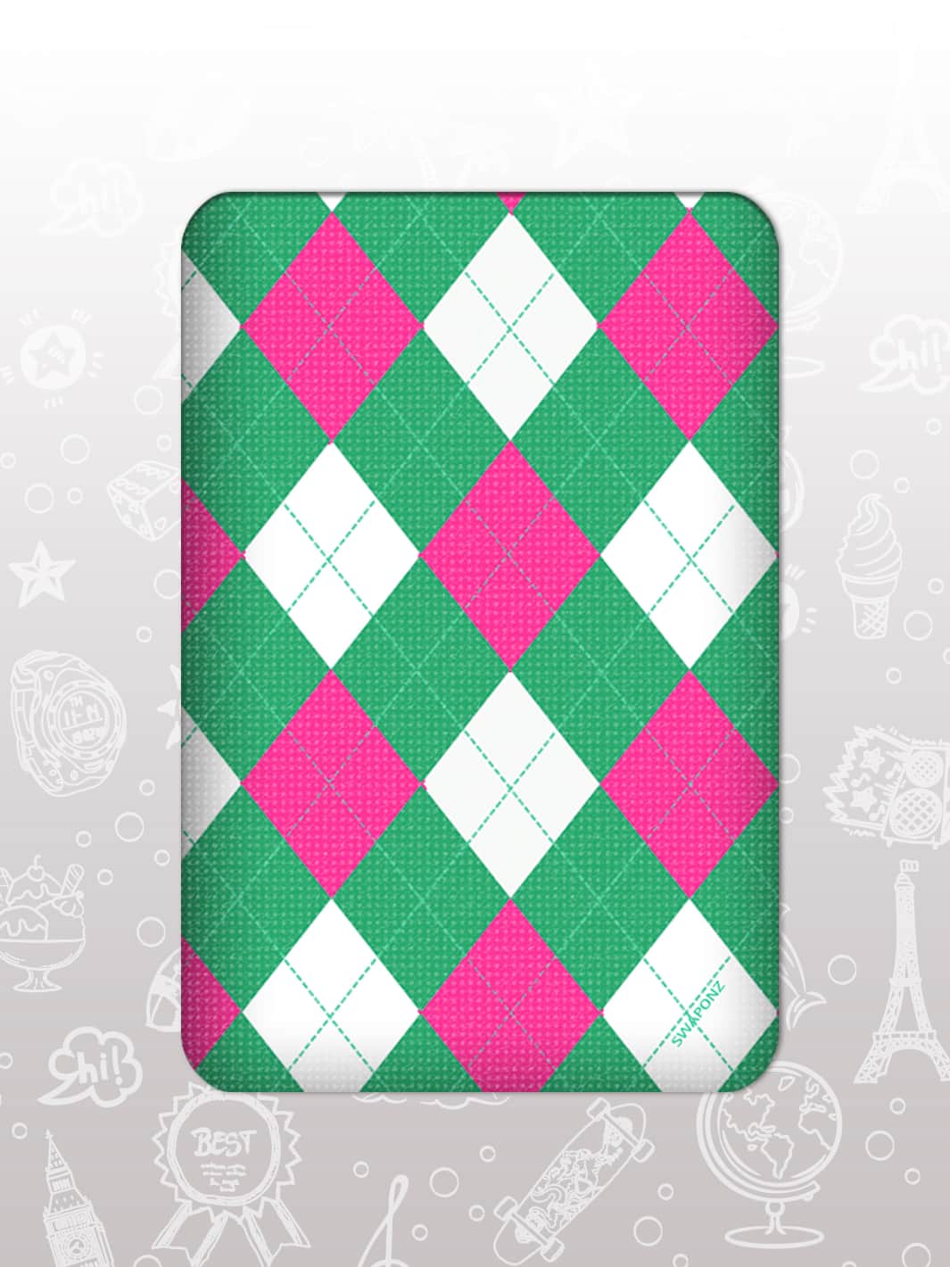 Bag Tag Set - Argyle 2