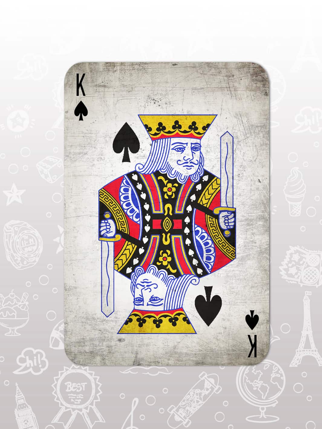 Bag Tag Set - Poker