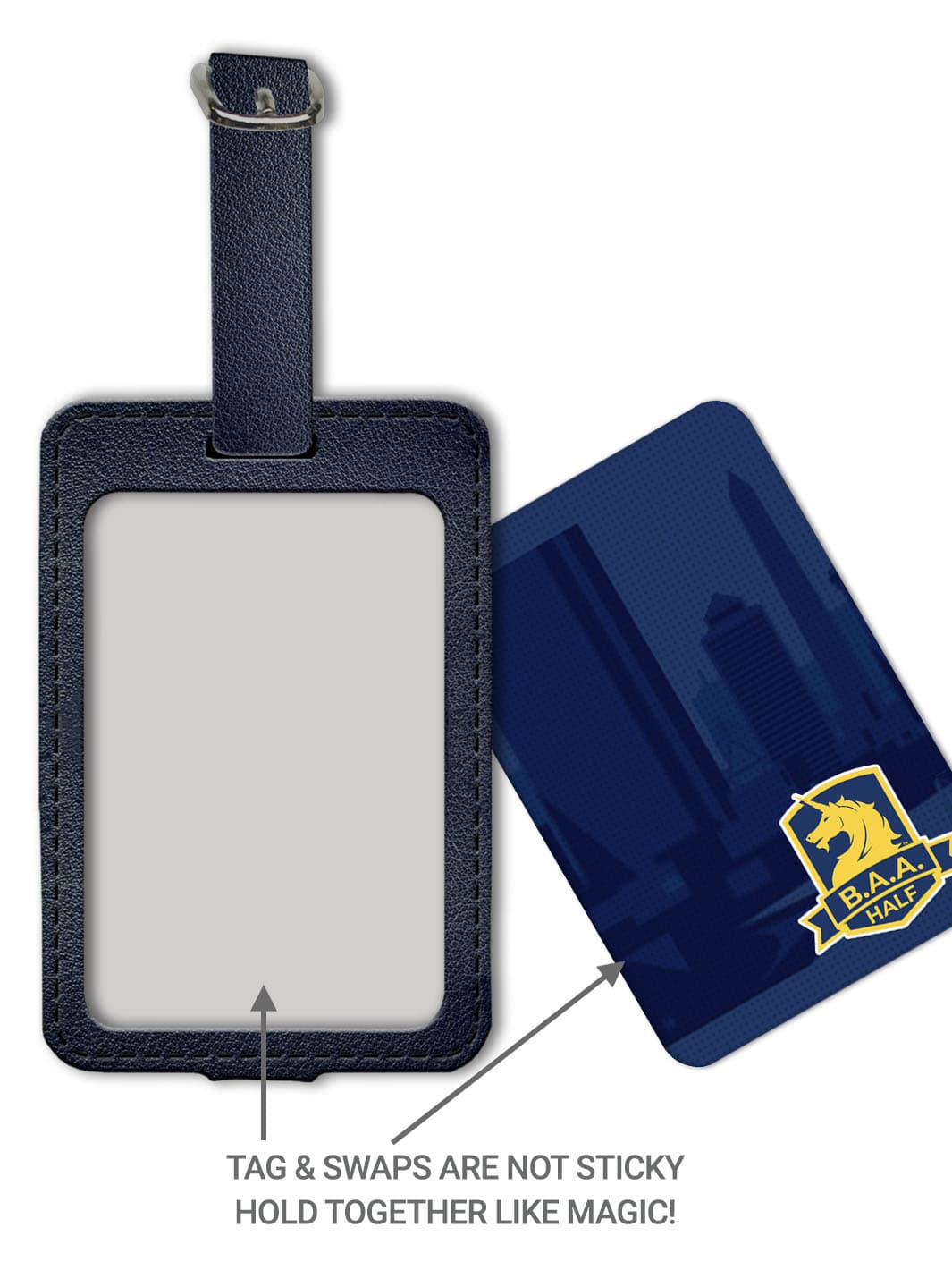 Bag Tag Set - BAA Half-Marathon