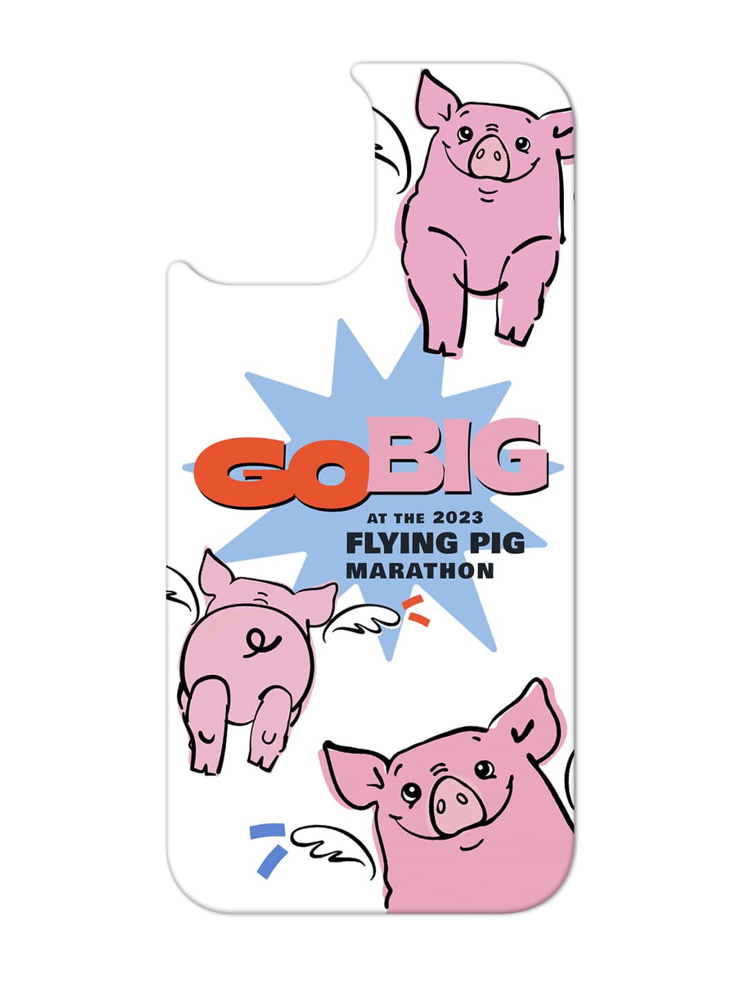 Phone Case Set - Flying Pig Marathon 25th 2