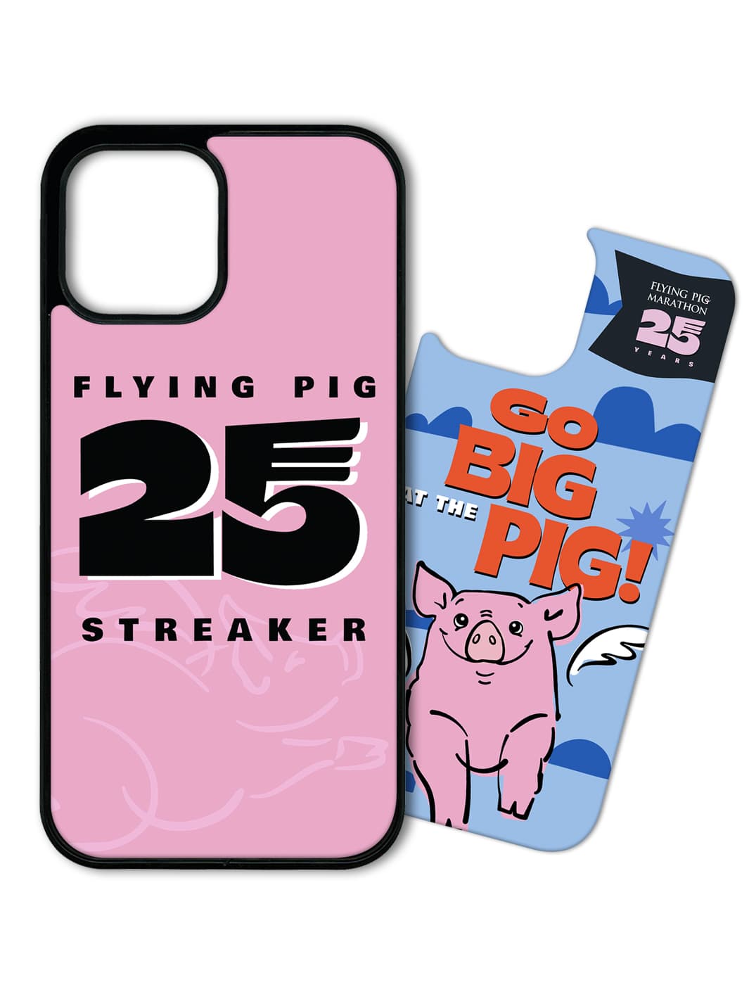 Phone Case Set - Flying Pig Marathon 25th 3