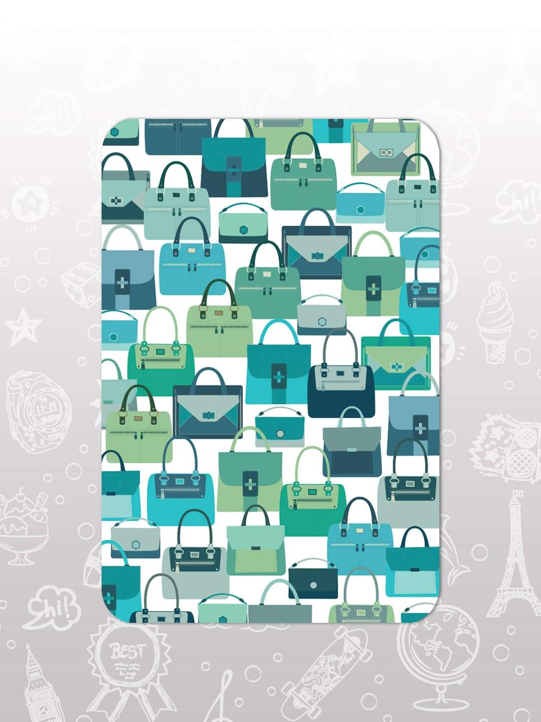 Bag Tag Set - Handbag