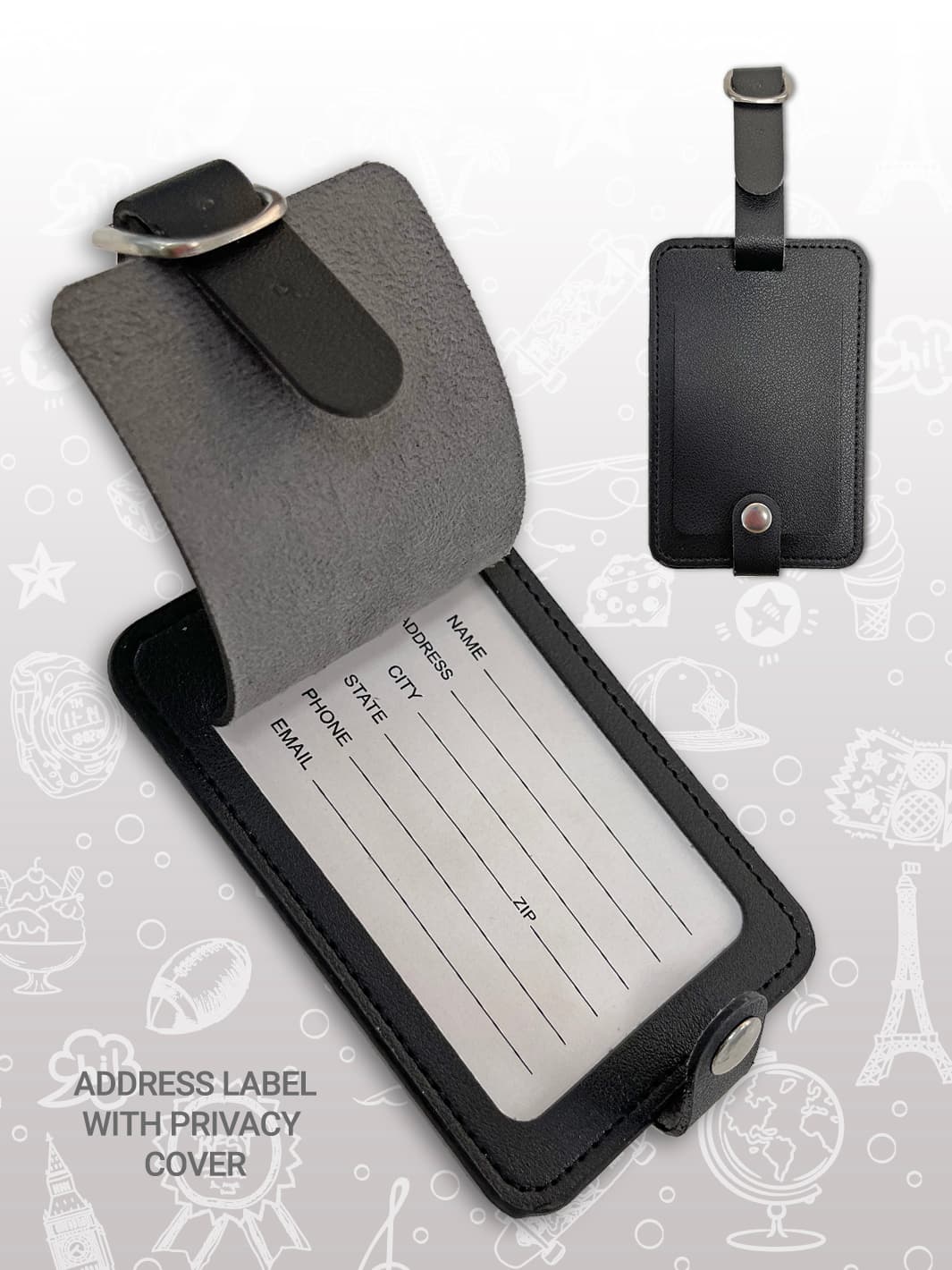 Bag Tag Set - Handbag