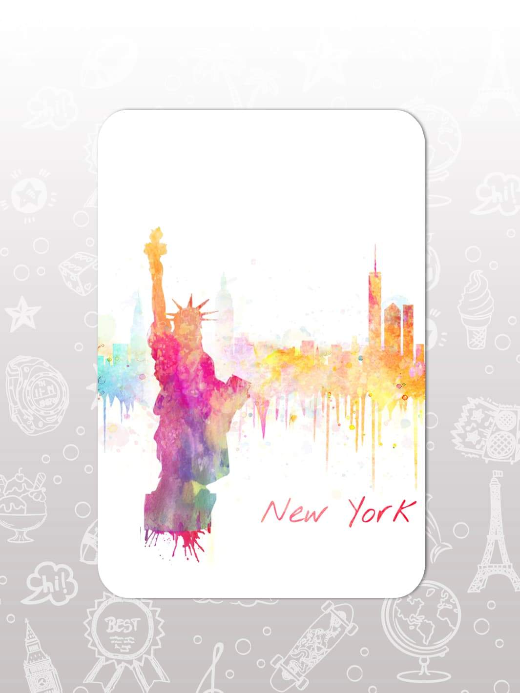 Bag Tag Set - Cities