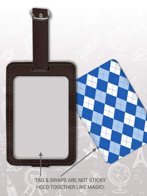 Bag Tag Set - Argyle